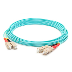 AddOn Networks 25m, SC - SC InfiniBand/fibre optic cable Turquoise