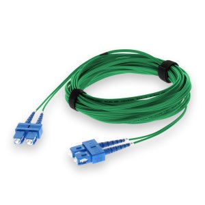 AddOn Networks ADD-SC-SC-2M9SMF-GN-TAA InfiniBand/fibre optic cable 2 m OFNR Green