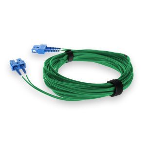 AddOn Networks ADD-SC-SC-2M9SMF-GN-TAA InfiniBand/fibre optic cable 2 m OFNR Green