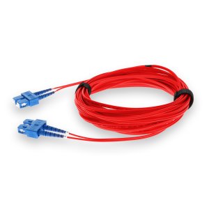 AddOn Networks ADD-SC-SC-2M9SMF-RD-TAA InfiniBand/fibre optic cable 2 m OFNR Red