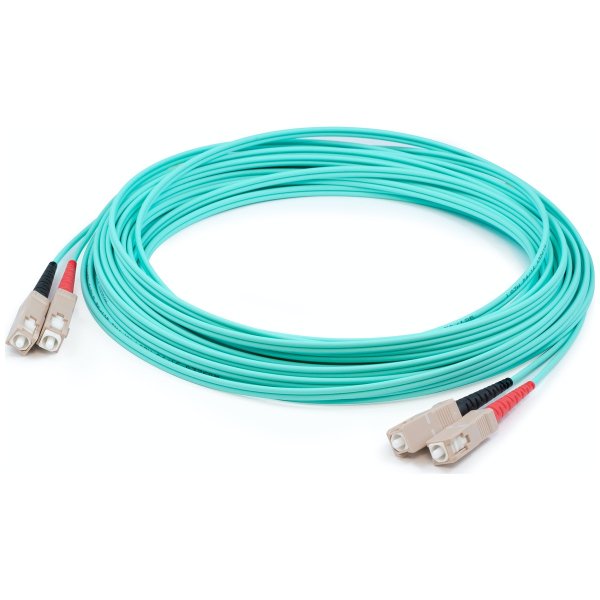 AddOn Networks ADD-SC-SC-30M5OM4P InfiniBand/fibre optic cable 30 m LOMM Aqua colour