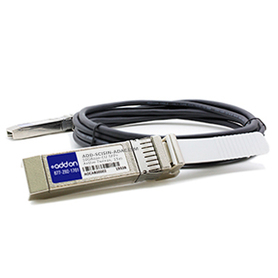 AddOn Networks ADD-SCISIN-ADAC15M InfiniBand/fibre optic cable 15 m SFP+ Black