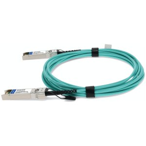 SFP+ to SFP+, AOC, 10m, 10GBase, 850nm, Black