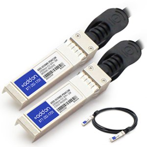 AddOn Networks 1m, SFP+ InfiniBand/fibre optic cable SFP+ Black