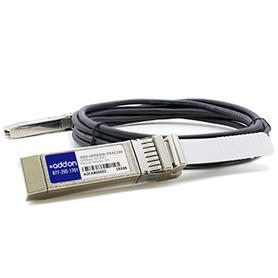 AddOn Networks ADD-SHPASIN-PDAC1M InfiniBand/fibre optic cable 1 m SFP+ Black