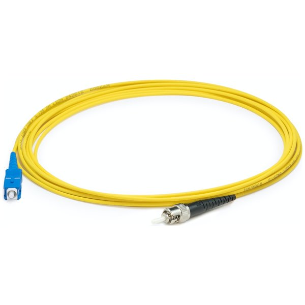 AddOn Networks ADD-ST-SC-0-5MS9SMF InfiniBand/fibre optic cable 0.5 m OFNR Yellow