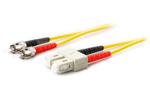 AddOn Networks 15m ST-SC InfiniBand/fibre optic cable Yellow