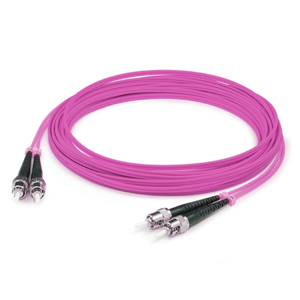 AddOn Networks ADDSTST10M5OM4PE InfiniBand/fibre optic cable 10 m ST OFNR Purple