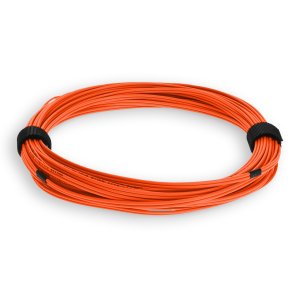 1m ST (Male) to ST (Male) Orange OM4 Duplex Fiber OFNR (Riser-Rated) Patch Cable