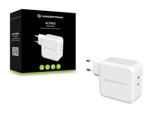 Conceptronic ALTHEA 2-Port 100W GaN USB-C PD Charger