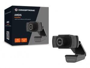 Conceptronic AMDIS 1080P Full HD Webcam with Microphone