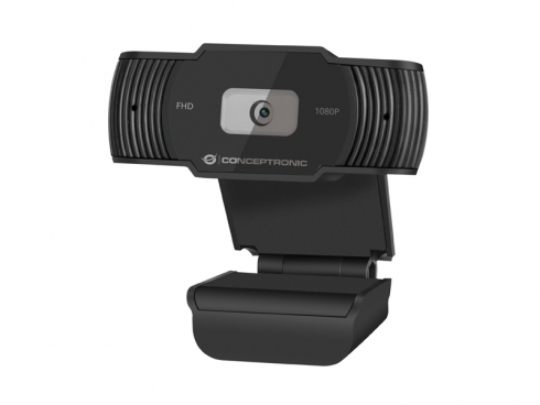 Conceptronic AMDIS 1080P Full HD Webcam with Microphone