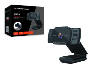 Conceptronic AMDIS06B webcam 1920 x 1080 pixels USB 2.0 Black