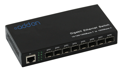 AddOn Networks AO-GES-18-S network switch Unmanaged Gigabit Ethernet (10/100/1000) Black