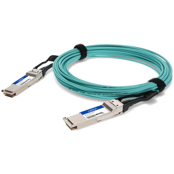 AddOn Networks AOC-Q-Q-200G-10M-AO InfiniBand/fibre optic cable QSFP56 Aqua colour