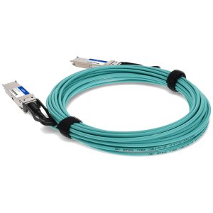 AddOn Networks AOC-Q-Q-200G-10M-AO InfiniBand/fibre optic cable QSFP56 Aqua colour