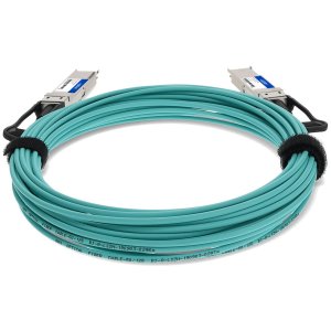 AddOn Networks AOC-Q-Q-200G-10M-AO InfiniBand/fibre optic cable QSFP56 Aqua colour