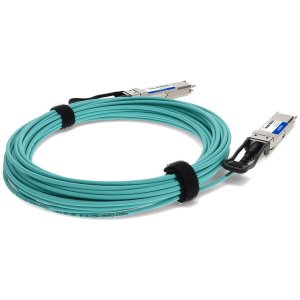 AddOn Networks AOC-Q-Q-200G-10M-AO InfiniBand/fibre optic cable QSFP56 Aqua colour