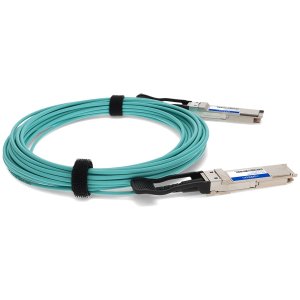 AddOn Networks AOC-Q-Q-200G-10M-AO InfiniBand/fibre optic cable QSFP56 Aqua colour