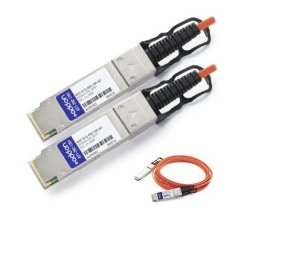 AddOn Networks QSFP+/QSFP+, 1m InfiniBand/fibre optic cable QSFP+ Orange