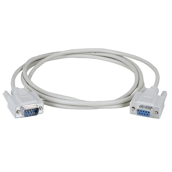 Black Box BC00200 serial cable White 1.8 m DB9