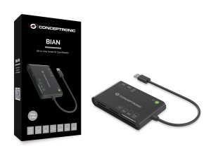 Conceptronic BIAN All-In-One Smart ID Card Reader