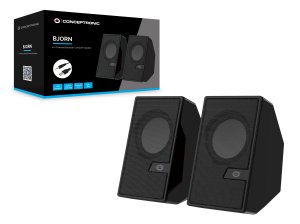 Conceptronic BJORN 2.0-Channel Computer Speaker with Bluetooth, 6W