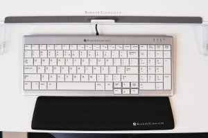 BakkerElkhuizen Trapezium Ergo Wrist Rest Compact