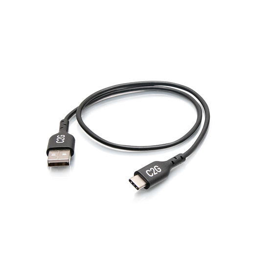 1.5ft (0.5m) USB2.0 Type C M to A M