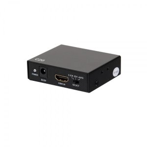 C2G HDMI Audio Extractor with TOSLINK, SPDIF and 3.5mm - 4K 60Hz