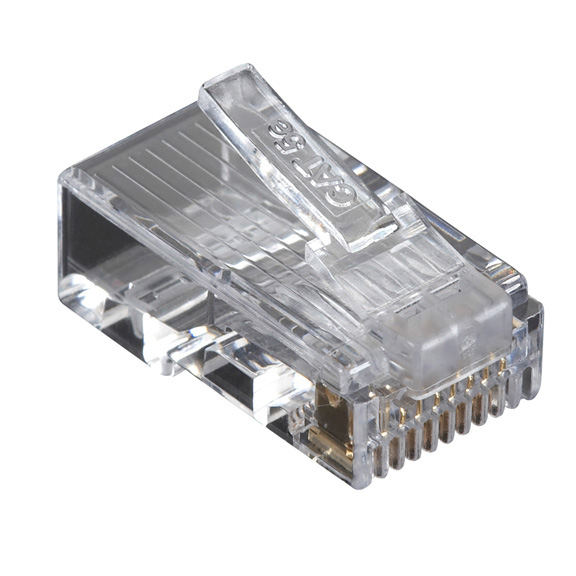 Black Box 100x Value Line Cat5e wire connector Transparent