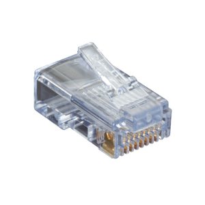 Black Box C5EEZUP-25PAK wire connector RJ45 Transparent