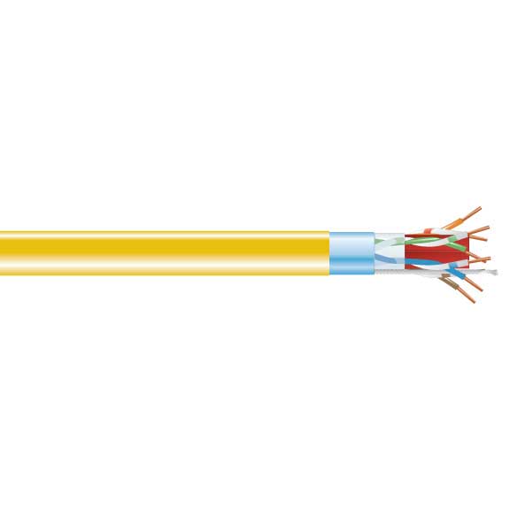 Black Box CAT6a 305m networking cable Yellow U/UTP (UTP)