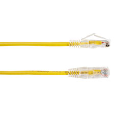 Black Box C6APC28-YL-01 networking cable Yellow 0.3 m Cat6a U/UTP (UTP)