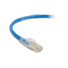 Black Box 10ft Cat6a networking cable Blue 3 m F/UTP (FTP)