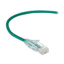 Black Box C6PC28-GN-01 networking cable Green 0.3 m Cat6 U/UTP (UTP)