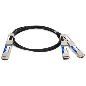 Arista Networks CAB-D-2Q-400G-2-5M Compatible TAA Compliant 400GBase-CU QSFP-DD 400G to 2xQSFP56 200G PAM-4 Direct Attach Cable (Passive Twinax, 2.5m)