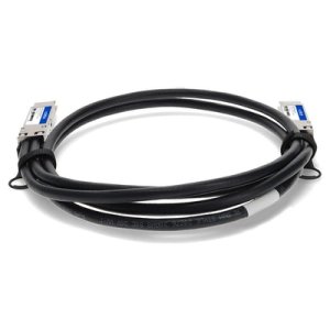 AddOn Networks CAB-D-D-200G-1M-AO InfiniBand/fibre optic cable QSFP-DD Black, Silver