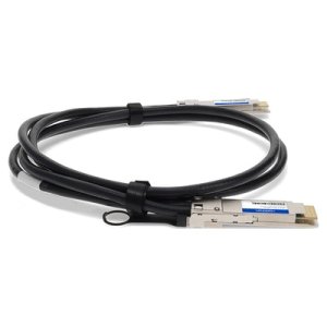 AddOn Networks CAB-D-D-200G-2-5M-AO InfiniBand/fibre optic cable 2.5 m QSFP-DD Black, Silver