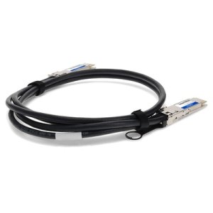 AddOn Networks CAB-D-D-400G-1M-AO InfiniBand/fibre optic cable QSFP-DD Black, Silver