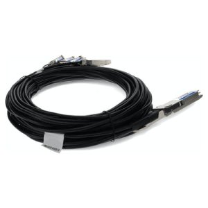 AddOn Networks CAB-O-8S-200G-1M-AO InfiniBand/fibre optic cable OSFP 8xSFP28 Black, Silver