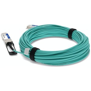 AddOn Networks CBL-425-AO InfiniBand/fibre optic cable 25 m QSFP+ AOC Aqua colour