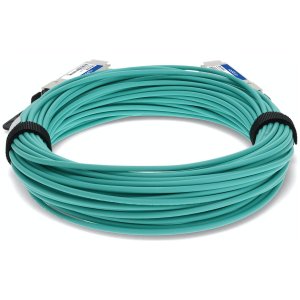 AddOn Networks CBL-425-AO InfiniBand/fibre optic cable 25 m QSFP+ AOC Aqua colour