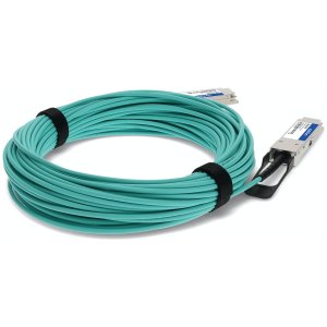 AddOn Networks CBL-425-AO InfiniBand/fibre optic cable 25 m QSFP+ AOC Aqua colour