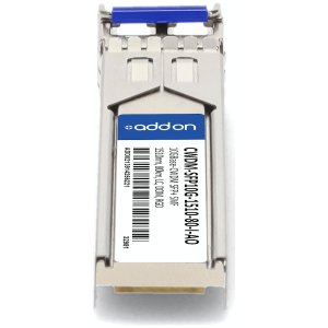 AddOn Networks CWDM-SFP10G-1510-80-I-AO network transceiver module Fiber optic 10000 Mbit/s SFP+ 1510 nm