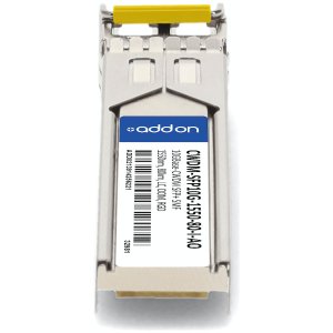 AddOn Networks CWDM-SFP10G-1550-80-I-AO network transceiver module Fiber optic 10000 Mbit/s SFP+ 1550 nm