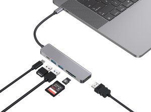 Conceptronic DONN02G laptop dock/port replicator USB 3.2 Gen 1 (3.1 Gen 1) Type-C Aluminium