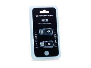 Conceptronic DONN USB-C to USB-A OTG Adapter 2-Pack