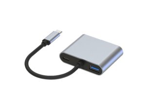 Conceptronic DONN16G Wired USB 3.2 Gen 1 (3.1 Gen 1) Type-C Grey