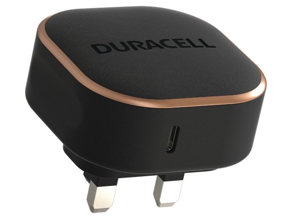 Duracell DRACUSB18-UK mobile device charger Black